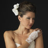 Sheer Fingerless Wrist Length Bridal Wedding Glove - GL 9132