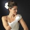 Elbow Formal Bridal Wedding Matte Satin/Satin Gloves