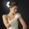 Elbow Formal Bridal Wedding Matte Satin/Satin Gloves