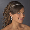 Headpiece 1002 Silver Light Blue