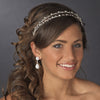 Bridal Wedding Vine Bridal Wedding Tiara HP 1003 Gold Clear