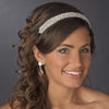 Compact Austrian Crystal Covered Bridal Wedding Headband in Lustrous Gold Plating 1025