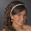 Ivory Beaded Sequin Fabric Bridal Wedding Headband Headpiece 2208