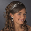 Silver Clear Bridal Wedding Headband Headpiece 2836