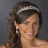 * Silver Plated Bridal Wedding Tiara HP 6248
