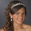 * Silver Plated Bridal Wedding Tiara HP 6248