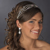 * Silver AB Headpiece Bridal Wedding Tiara 624