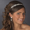 Rhinestone Vintage Silver Clear Bridal Wedding Headband Bridal Wedding Tiara HP 627