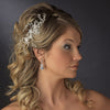 Elegant Crystal Bridal Wedding Hair Comb 6487