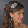 Silver Clear Headpiece 6548