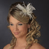 Bridal Wedding Feather Fascinator HP 8152