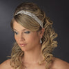 Silver Bridal Wedding Headband Headpiece 9854