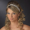 Silver Bridal Wedding Headband Headpiece 9854