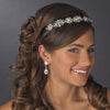 Vintage Bridal Wedding Headband with Pearls & crystals HP 9987