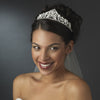 Silver Bridal Wedding Tiara HP 1016