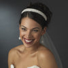 Compact Austrian Crystal Covered Bridal Wedding Headband in Lustrous Gold Plating 1025