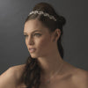 Silver Clear Floral Vine Band Headpiece 11453