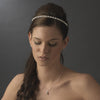 Glamorous Silver Clear Rhinestone Bridal Wedding Headband 16489