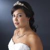 Crystal Couture Pearl Bridal Wedding Tiara HP 2596 Silver or Gold