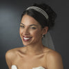 Silver Crystal Triple Band Bridal Wedding Headband HP 4093