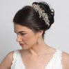 Silver Clear Crystal & Rhinestone Bridal Wedding Tiara Headpiece 4988