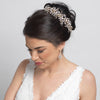 Silver Clear Crystal & Rhinestone Bridal Wedding Tiara Headpiece 4988