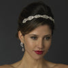 Rhinestone Vintage Silver Clear Bridal Wedding Headband Bridal Wedding Tiara HP 627