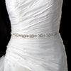 * Elegant White or Ivory Pearl Bridal Wedding Ribbon Bridal Wedding Headband 6469