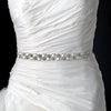 Fabulous Ivory & Clear Crystal Ribbon Bridal Wedding Headband 6470