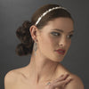 Stunning Simple Crystal Flower Bridal Wedding Ribbon Bridal Wedding Headband HP 6472