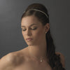 Elegant Single Ivory Pearl Row Bridal Wedding Headband - HP 70644