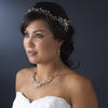 Crystal & Pearl Vintage Vine Bridal Wedding Headpiece HP 7711