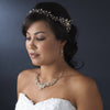 Crystal & Pearl Vintage Vine Bridal Wedding Headpiece HP 7711