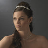 Silver Plated Bridal Wedding Headband HP 7877