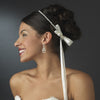 Graceful White or Ivory Pearl Greek Stefana Wedding Crowns 8015