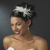 Bridal Wedding Feather Fascinator HP 8152