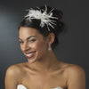 Bridal Wedding Feather Fascinator HP 8152