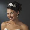 * Beautiful Pearl & Rhinestone Bridal Wedding Tiara HP 8316 (Silver or Gold)