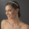 * Gorgeous Rhinestone Encrusted Floral Bridal Wedding Resemblance Bridal Wedding Headband - HP 8334