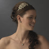 Headpiece 8349 Light Gold Clear