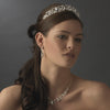 Rhinestone Galore Princess Bridal Wedding Hair Bridal Wedding Tiara Bridal Wedding Headband - HP 8411 Silver