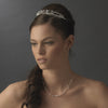* Beautiful Swarovski Crystal Bridal Wedding Tiara Band HP 9031