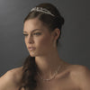 * Beautiful Swarovski Crystal Bridal Wedding Tiara Band HP 9031