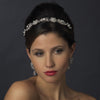 Vintage Bridal Wedding Headband with Pearls & crystals HP 9987