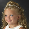 Children's White/Ivory Flower Headpiece HP C 601