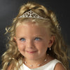 Childrens rhinestone heart crystal tiara HPC 603
