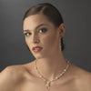 Bridal Wedding Necklace 8353 White