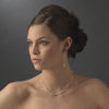 Earring 8356 Silver Clear