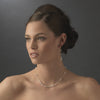 Earring 8356 Silver Clear