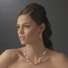 Bridal Wedding Necklace 8362 Pink